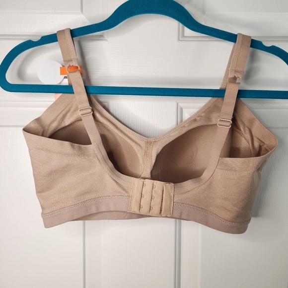 Women's Warners Bra Sz L Nude All Over Stretch NWT - Picture 10 of 12